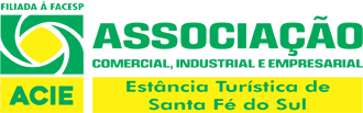 Logo Associação Comercial de Santa Fé do Sul